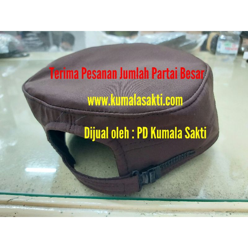 Topi Polisi Pilket Komando Bintara