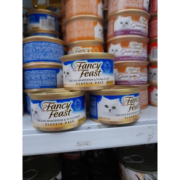 Makanan Basah Kucing Fancy Feast kaleng 85g - Ocean With Fish