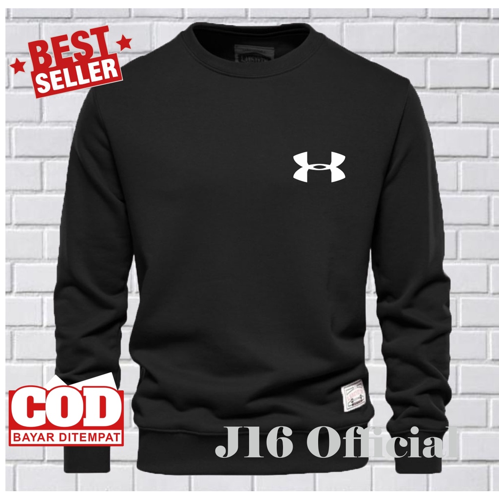 CREWNECK Sweater Pria Bahan Fleece Tebal Premium Distro