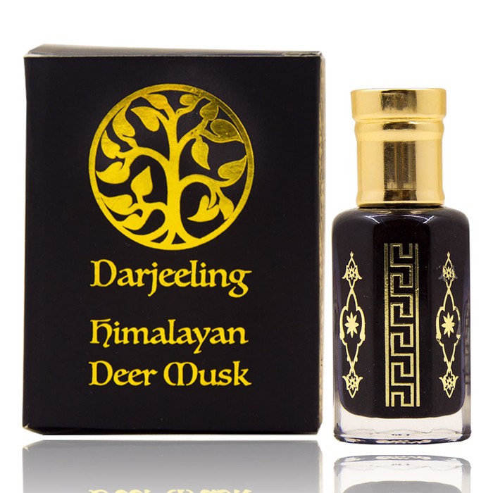 12ml himalayan deer musk oil attar / kasturi parfum minyak wangi arab