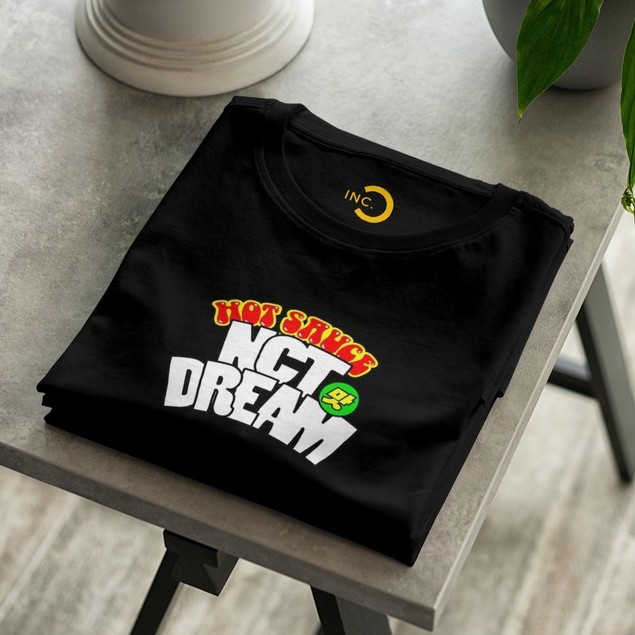 [NEW] Kaos NCT Dream Hot Sauce Cotton 24s Premium Bisa Upgrade Lengan Panjang