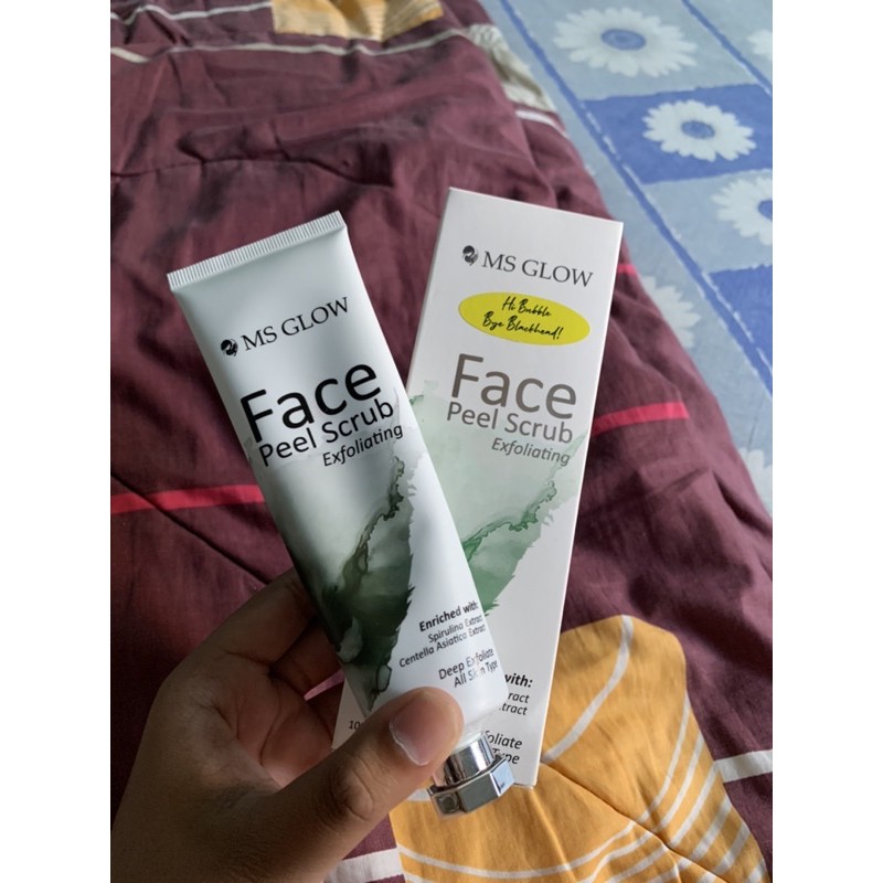 PRELOVED Face Peel Scrub By MS GLOW