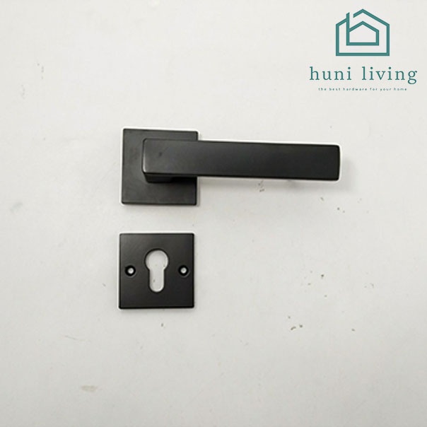 Kunci Pintu Full Handle Set Gagang Pintu Minimalist Black Doff Premium