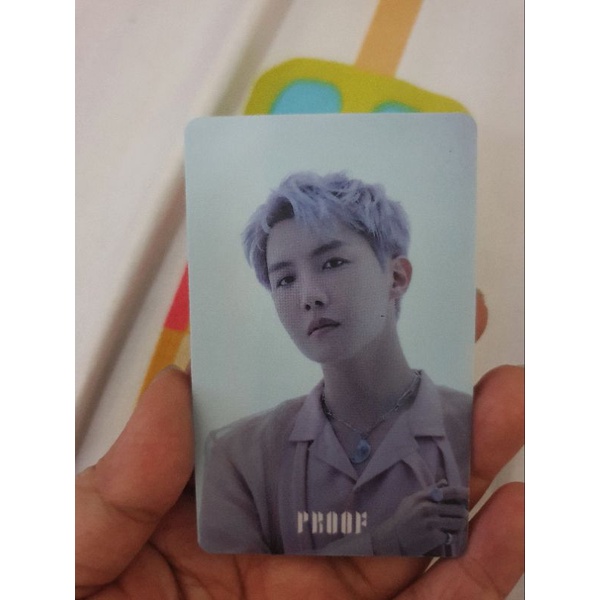 PC LUCKY DRAW HYBE INSIGHT ALBUM PROOF BTS JHOPE