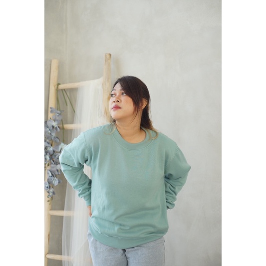 Basic Sweater Mint Green