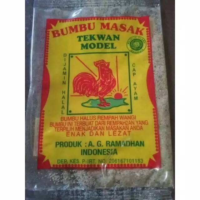 

Bumbu cap ayam tekwan/model