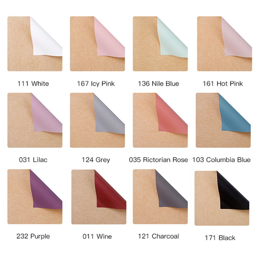 Kertas Bunga Wrapping Paper LEMBARAN 60x60 cm Bicolor Kertas Bunga Wrapping Paper LEMBARAN 60x60 cm Bicolor