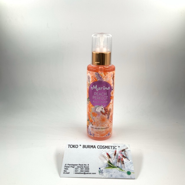 MARINA EAU DE TOILETTE PEACH PERFECT LONG LASTING FRAGRANCE 150 ml