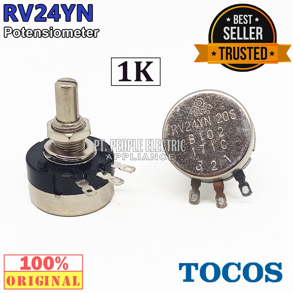 POTENSIO TOCOS RV24YN B102 1K