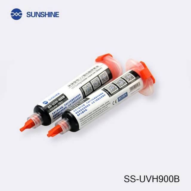 CAT PELINDUNG PCB WARNA HITAM SUNSHINE SS-UVH900B UV CURING SOLDER MASK HITAM