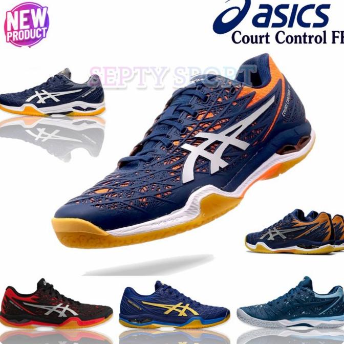 Sepatu Badminton Court Control Pria Wanita Sepatu Bulutangkis Court Ff Noveastyle