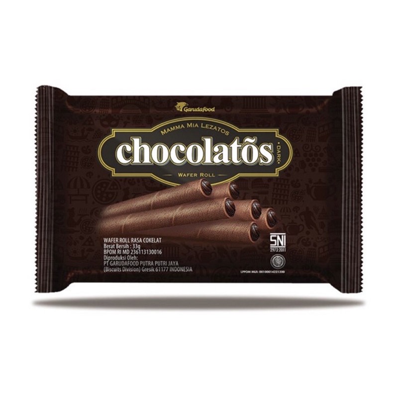 

Chocolatos Dark Mini Family Pack 30 gr 1pack (10pcs)