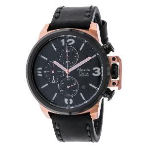 Jam Tangan Alexandre Christie AC 6280 Black Gold Bagus