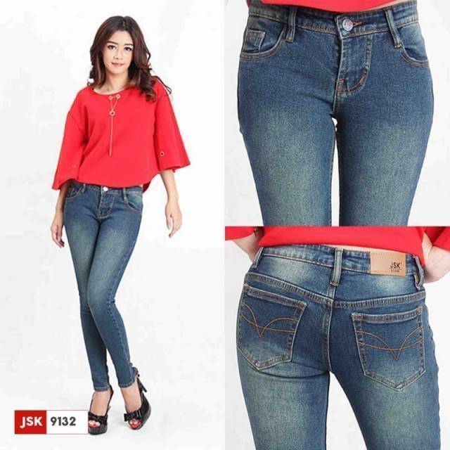 Celana Panjang Skinny Jeans Wanita Denim Panjang pencil JSK Jeans Original Denim Jeans