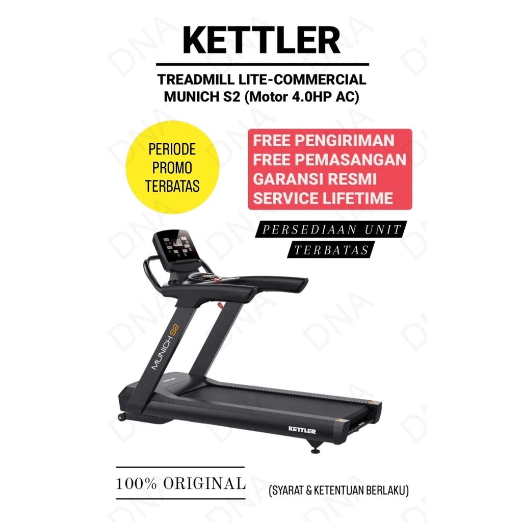 Treadmill Elektrik KETTLER Lite Commercial Munich S2 - ORIGINAL