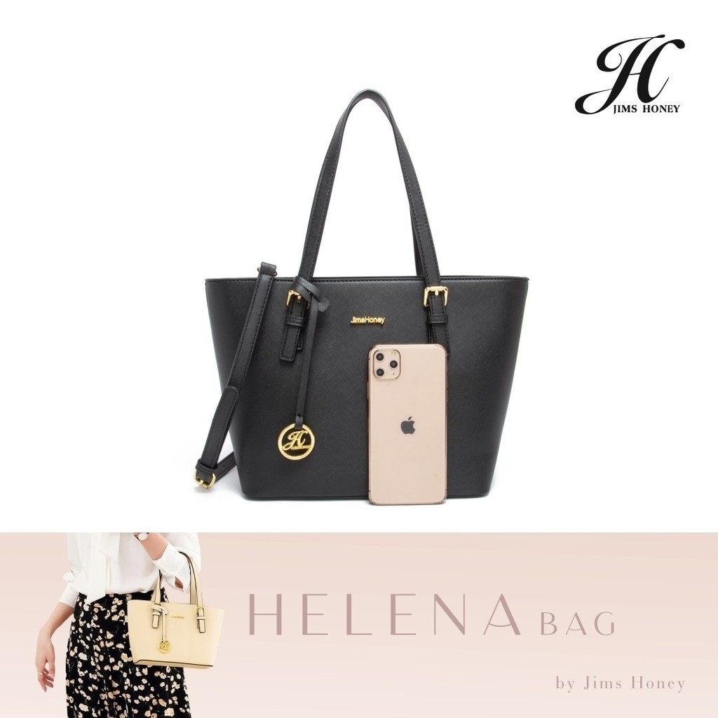 Jims Honey Helena Bag Tas Jinjing Bahu Wanita Cewek Fashion Korea Handbag Selempang Slingbag Import JH Murah Jimshoney Ori Cantik