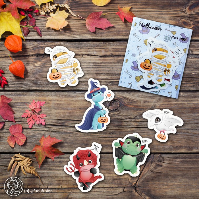 

Sticker / Stiker Deco Aesthetic Pack Halloween 003 Utk Laptop, Buku, Diary, Journal, dll