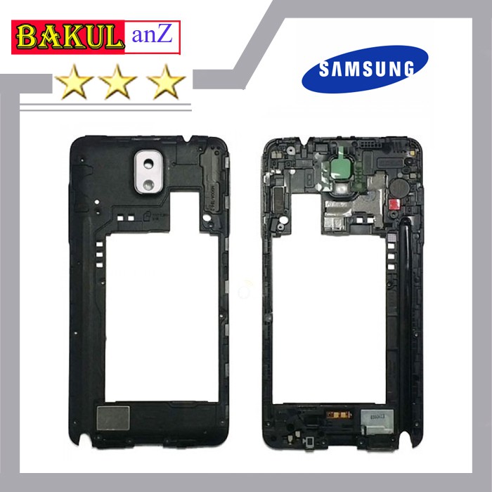 Midle Frame Bezel Samsung Note 3 - Tulang Tulangan Kesing Samsung Note3 Hight Quality