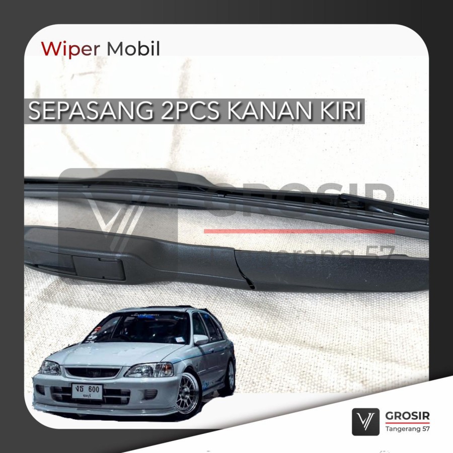 WIPER MOBIL HONDA CITY Z HYBRID BLADE / WIPER CITY Z HYBRID 2 PCS