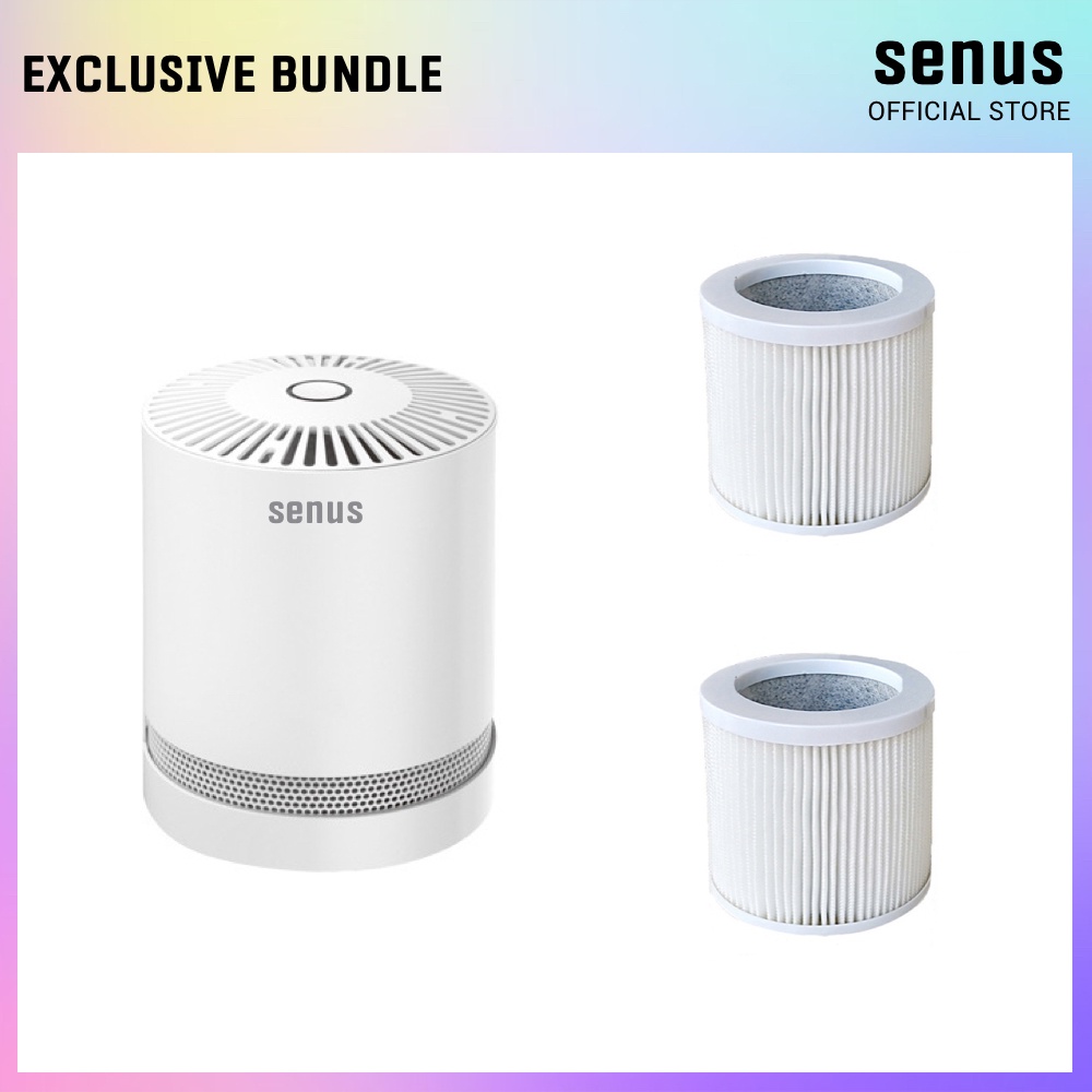 Senus Exclusive Bundle Air Purifier Dan 2 Hepa Filter
