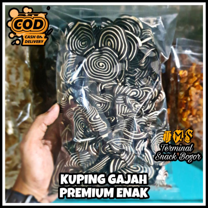 

Kuping gajah Cemilan manis 250 Gram jajanan jadul PREMIUM