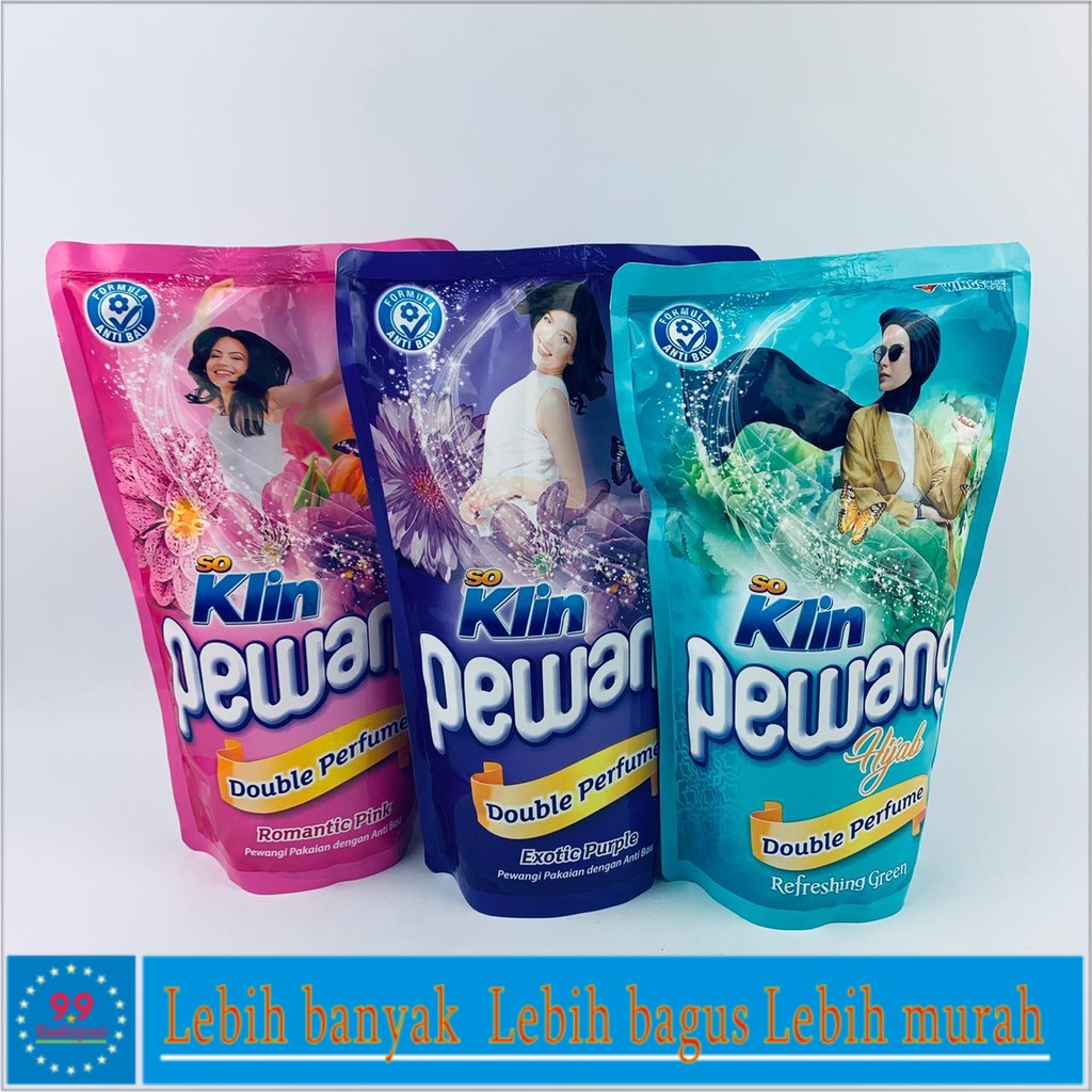 * Pewangi * double perfum * so klin * 900ml * 800ml