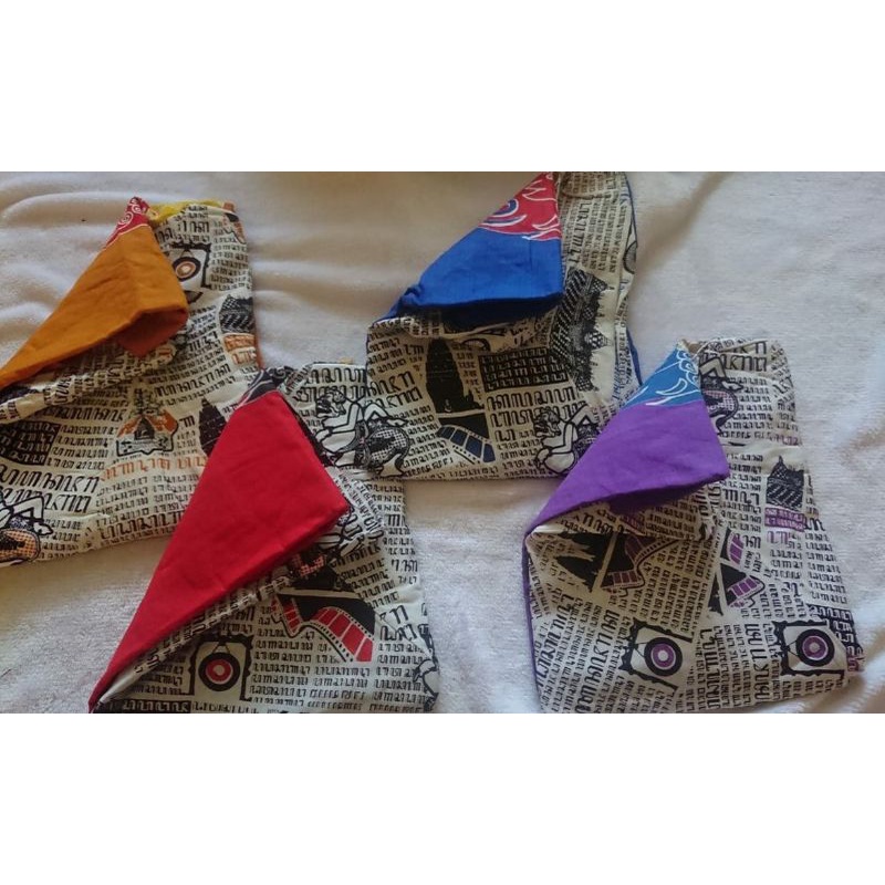 Daster koran motif wayang panjang rayon halus murah Home dress kekinian adem soft nyaman