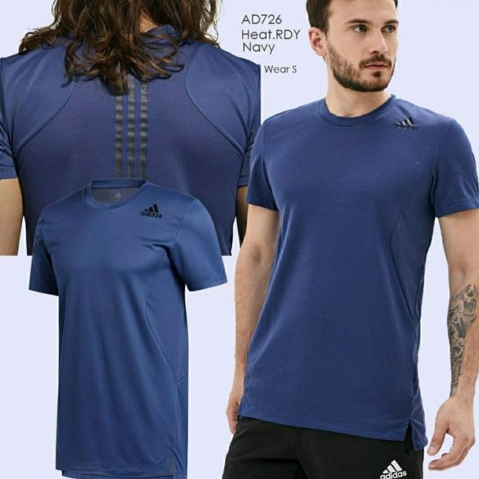 baju kaos dry fit pria olahraga original adidas