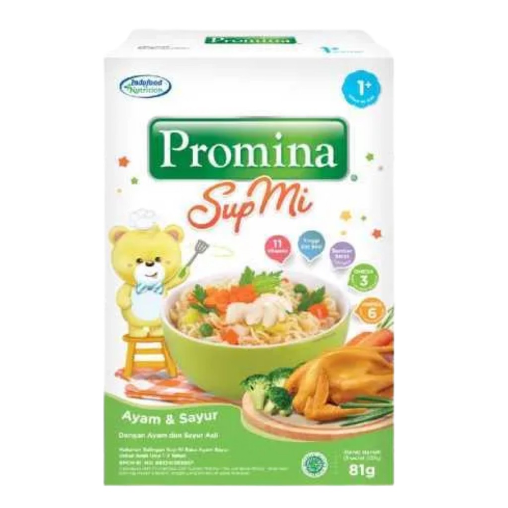 Promina Sup Mi Ayam Sayur 12M+ 120g