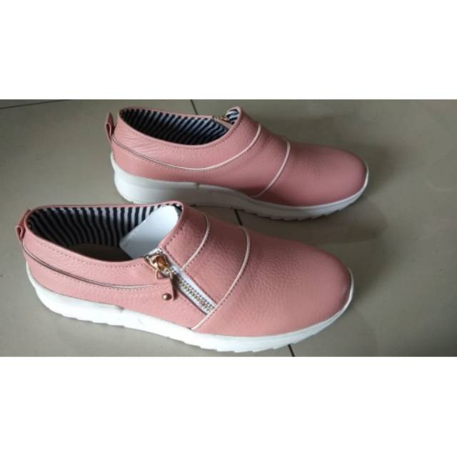 Sepatu kulit wanita asli Garut