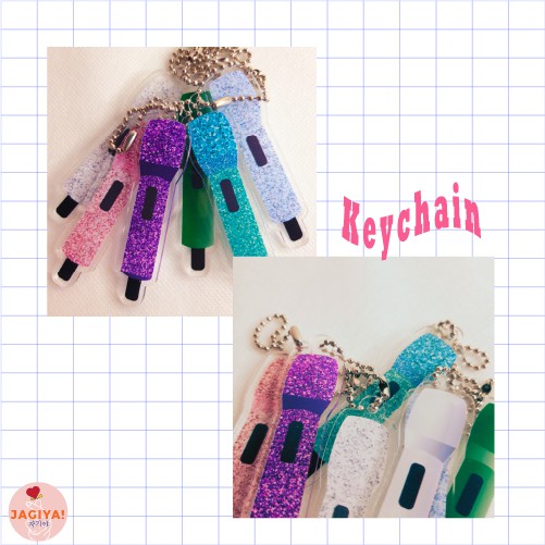 [READY] BTS MIC KEYCHAIN
