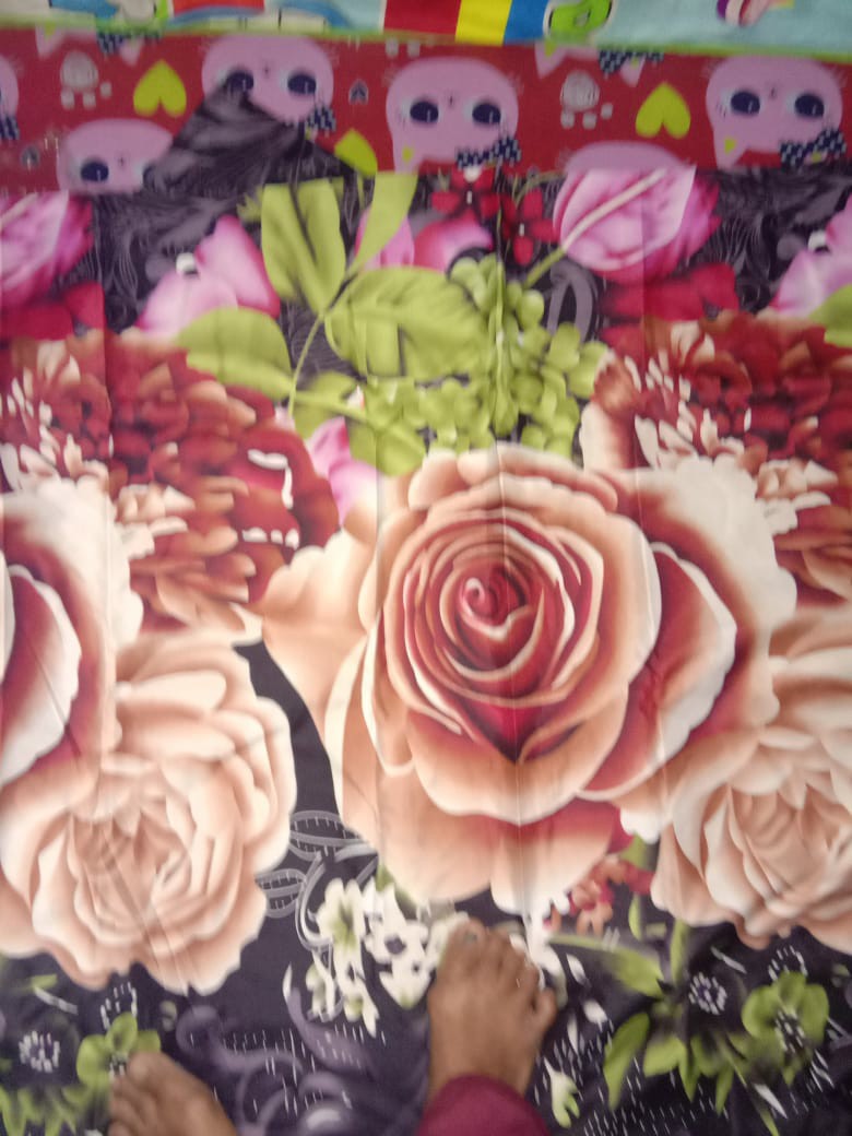 Sprei Motif Ukuran 160x200 Bunga Cantik Homemade