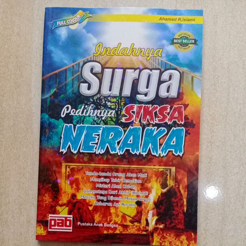 Indahnya Surga dan Pedihnya Siksa Neraka Full Color