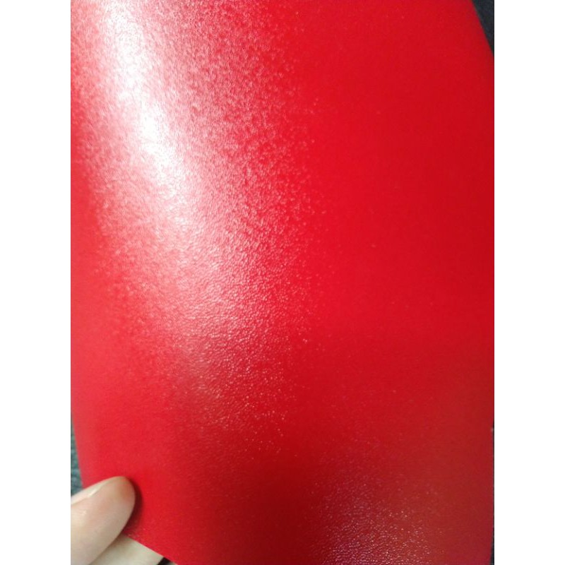 kulit sapi lembaran warna merah