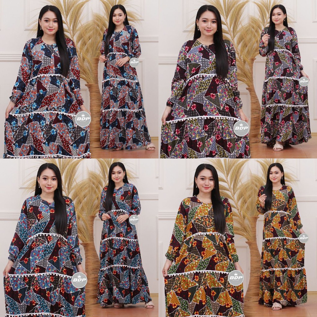 TERBARU | DASTER ARAB PANJANG | DASTER ARAB MOTIF | DASTER BUSUI RESLETING DEPAN