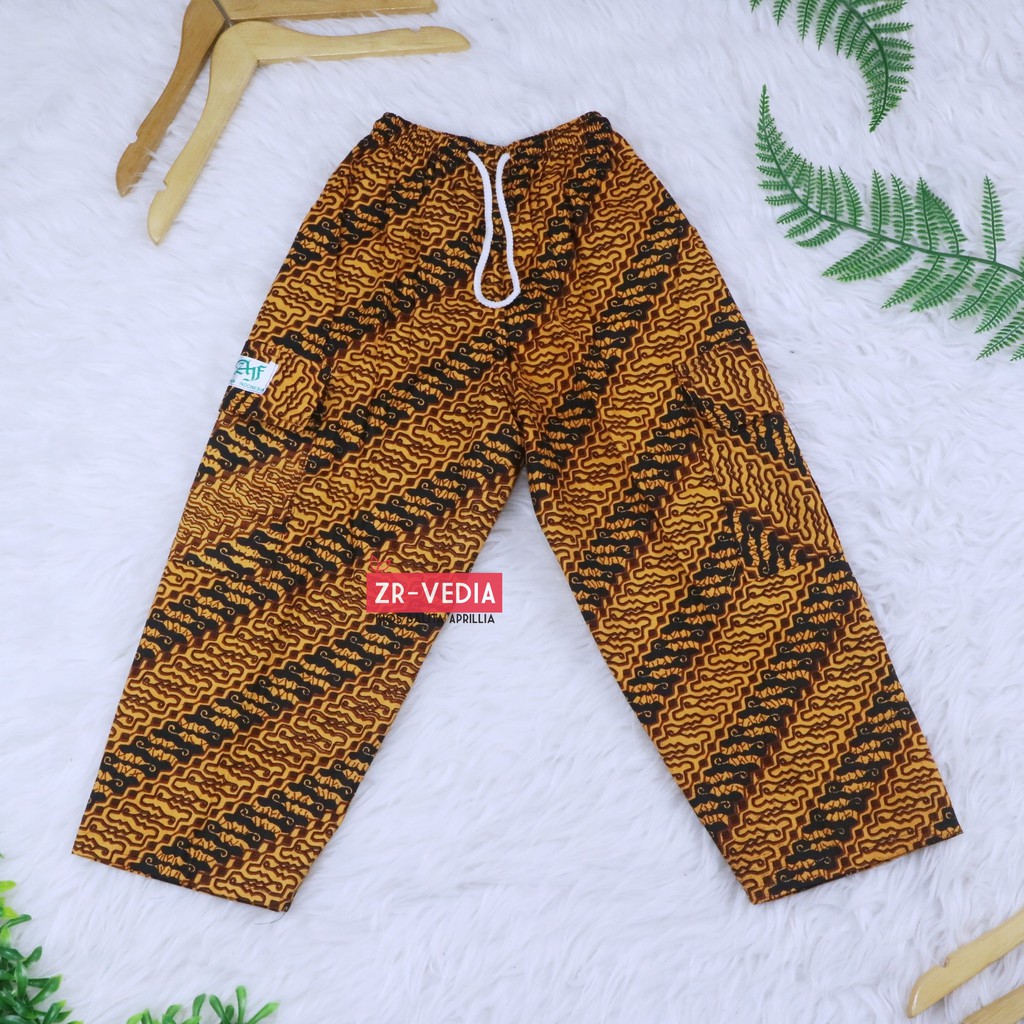 Celana Boim Batik Uk 4-5 Tahun / Pants Kids Anak Laki Celana Panjang Motif Batik Harian Santai Murah