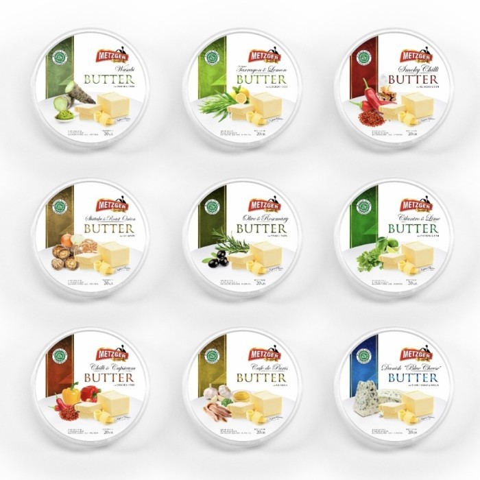 

Metzger Import Butter Sampler 20g x 10 packs spread & cooking premium