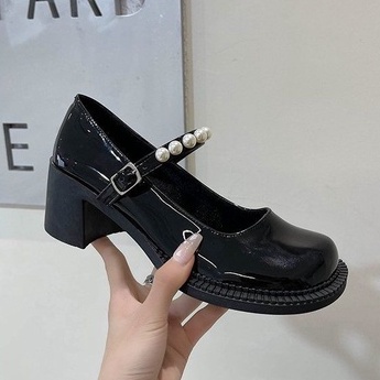 Sepatu DNY Sepatu Loafers Wanita Heels Formal Sepatu Perempuan Import Casual Trendy Kekinian 0149