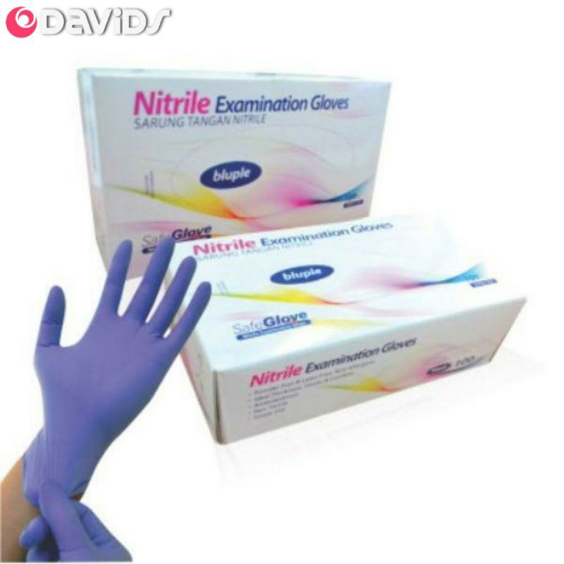 Sarung Tangan Nitrile Medis Handscoon Latex Steril