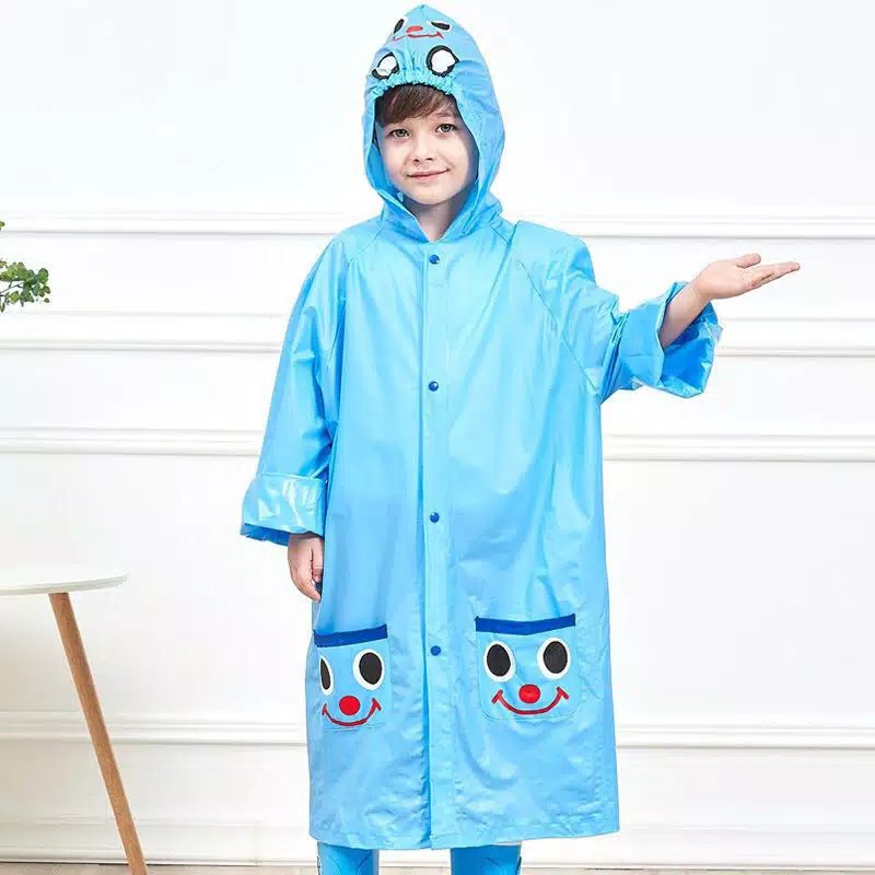 JAS HUJAN ANAK PEREMPUAN MANTEL HUJAN MOTOR ANAK COWOK RAINCOAT KIDS KOREA JAKET IMPORT A51