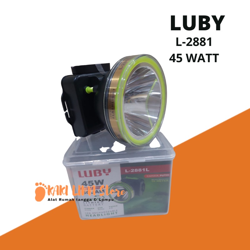 Senter Kepala LUBY 45 Watt L-2881L / 2881K / 2881