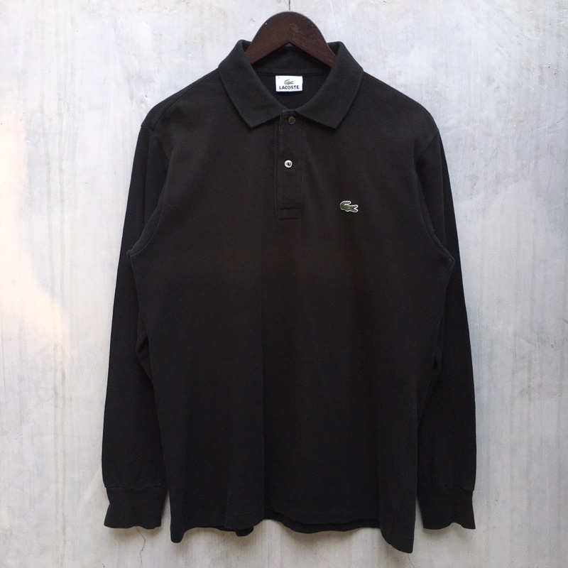 Kaos Kerah Lengan Panjang Lacoste Original Polo Shirt (Preloved)