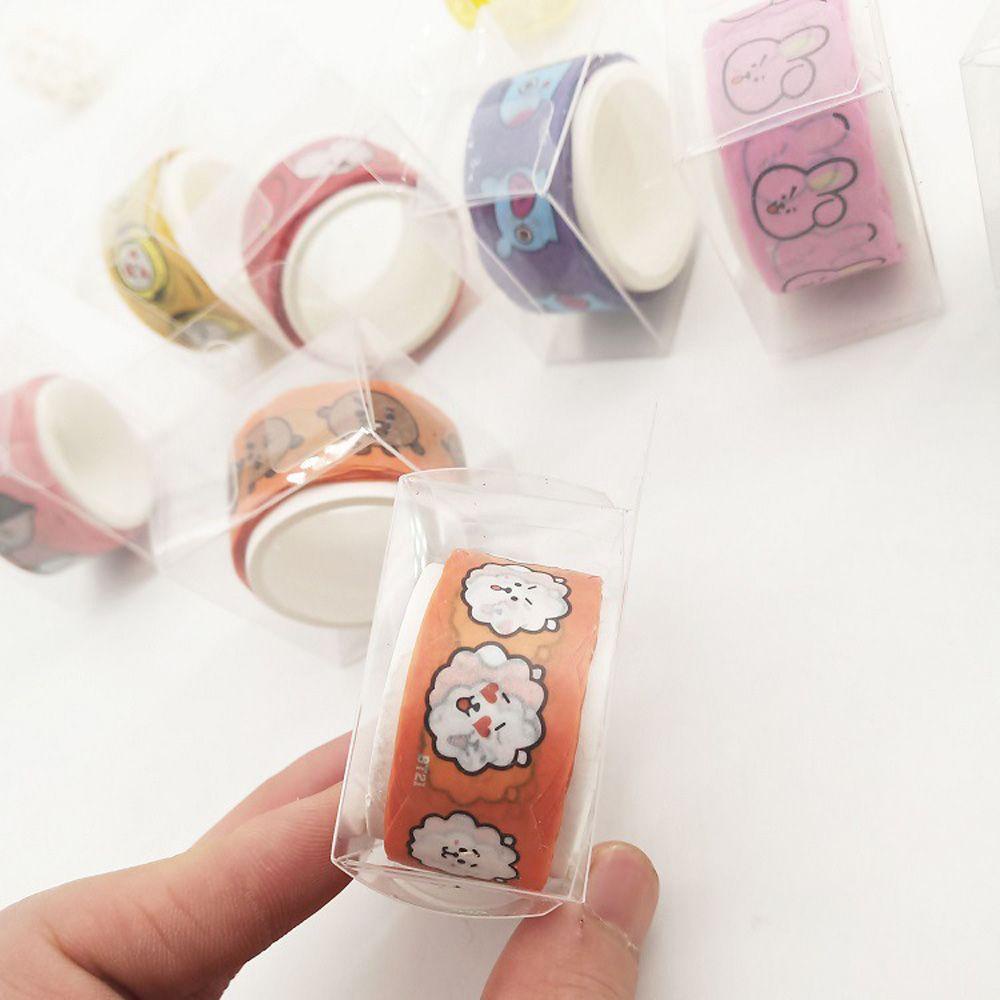 Stiker Kertas Motif Bunga Sakura