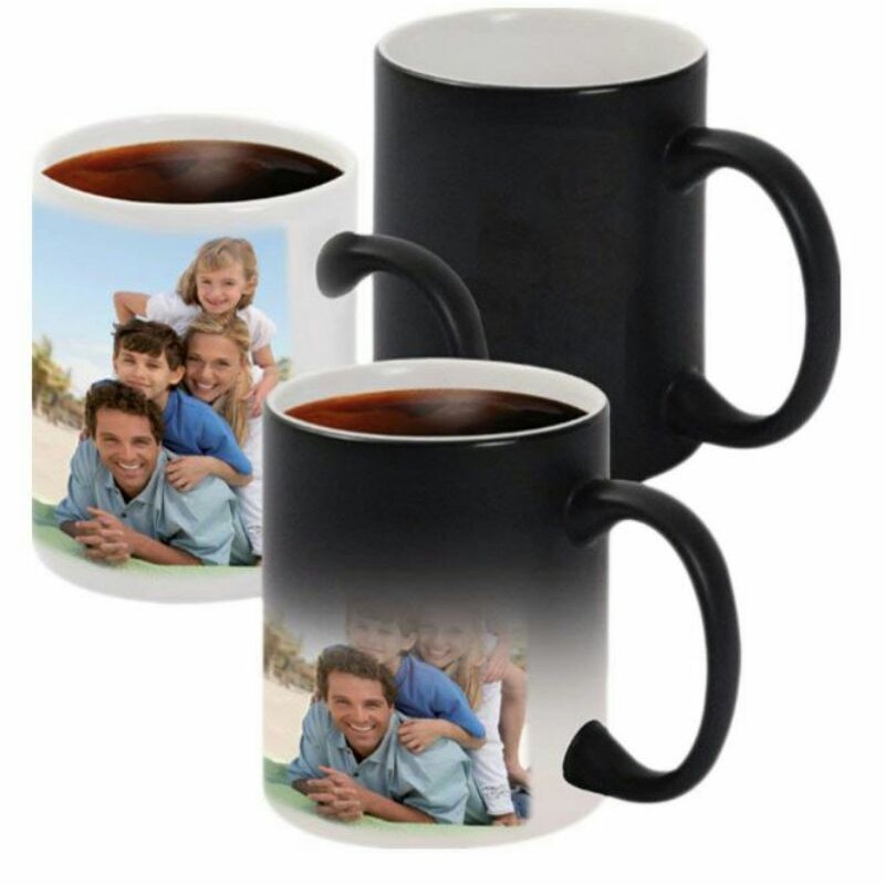 Mug Custom Putih/Mug Bunglon/Mug Magic/Hots Mug