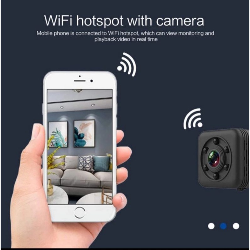 Kamera wifi SQ29 spy cam 1080P waterproof