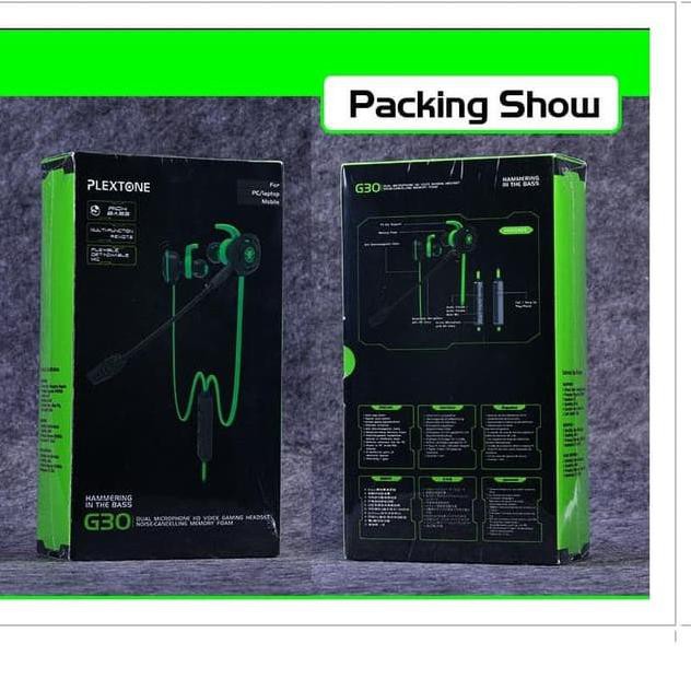 *j-666 Earphone PLEXTONE G30 Headset Gaming Plextone G30 Earphone Gaming Headset Plextone Headset Ba