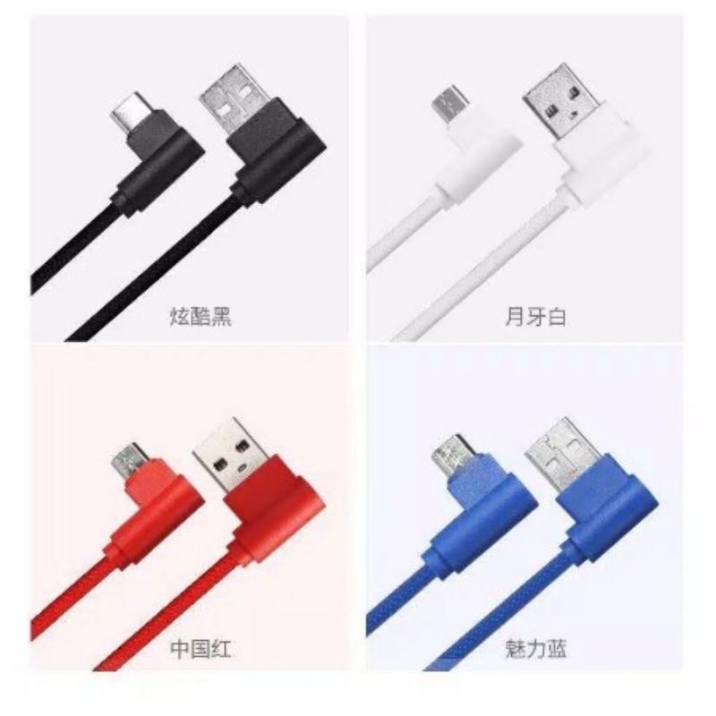 Cable Data Micro USB L / TYPE C Fast Charging Gamers/Gaming 2.4A Original