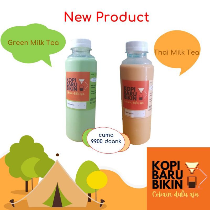 

THAI MILK TEA BARU BIKIN 250 ML