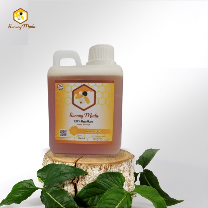

Madu Asli 100% - Madu Murni Sarang Madu 500 ml - Sehat, Natural (100% Pure Honey)