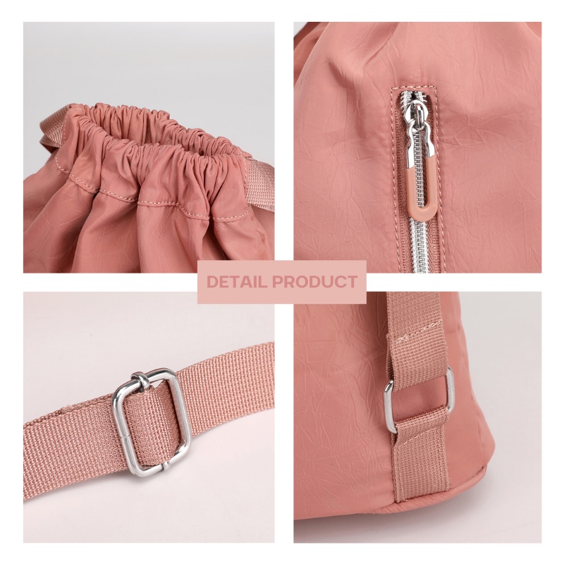 VALUE PACK COLORFUL FOX 8536 Tas Ransel Wanita Backpack Wanita Remaja Tas Anti Air BAEOS 2025